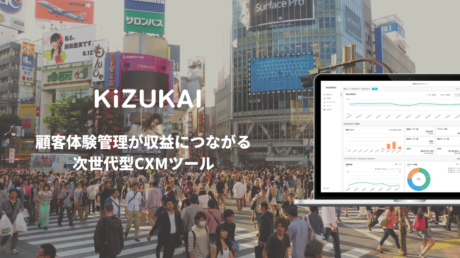 顧客体験管理を収益につなげる次世代型CXMツール『KiZUKAI』